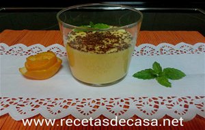 Mousse De Naranja En Microondas
