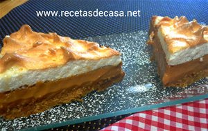 Tarta De Dulce De Leche Con Merengue
