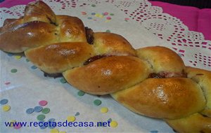 Trenza Rellena De Mermelada Y Frutos Rojos
