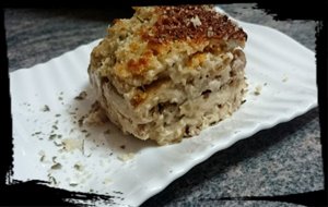 Pastel Salado De Tortitas Con Carne Y Masa De Croquetas