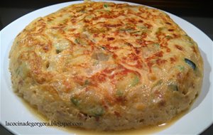 Tortilla De Calabacin Al Microondas
