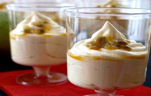 Mousse de leche condensada