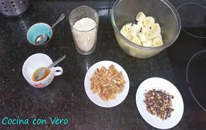 Galletas De Avena, Plátano Y Chocolate
