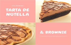 Tarta De Nutella Y Brownie
