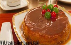 Postres Mexicanos-tas Delicioso Flan De Cajeta.
