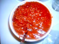 Comida Yucateca- Salsa Con Tomate Concassée Yucateca