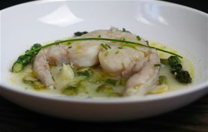 Cogote De Merluza En Salsa Verde De Trigueros
