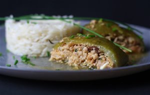 Caigua Rellena De Pollo
