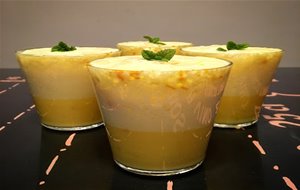 Zumo Semi Espumoso De Naranja Con Piña 
