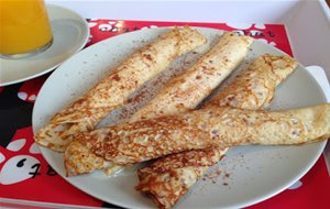 Panqueques Con Dulce De Leche Y Leche Condensada
