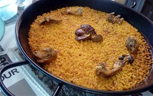 Arroz Con Conejo En Paella (para 2)
