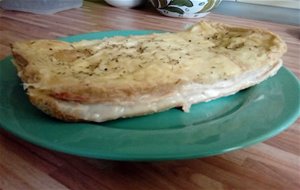 Pastel De Pan De Molde Con Pavo Y Queso
