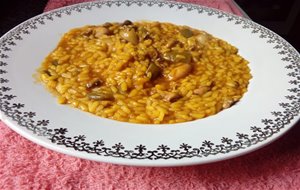 Arroz Meloso De Chipirones Y Ajos Tiernos
