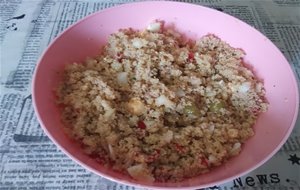 Ensalada De Quinoa Con Huevo Y Atún
