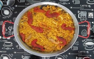 Paella De Marisco Para 2 (muy Fácil)
