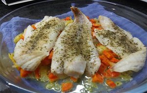 Filetes De Pescado Blanco En Microondas
