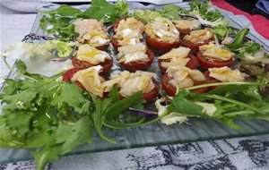 Ensalada De Tomates Cherry Y Bacalao
