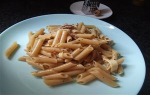 Macarrones Integrales Con Anchoa Y Queso
