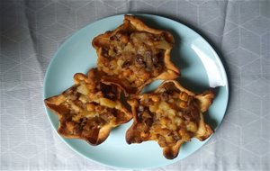 Tartaletas De Ropa Vieja (con Pasta Brisa)
