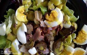 Ensalada Templada De Verano Con Salsa De Miel Y Mostaza
