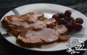 Lomo Con Salsa De Uva
