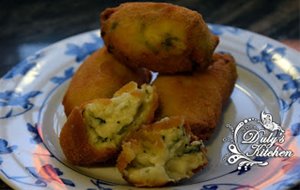 Croquetas De Espinaca Y Queso
