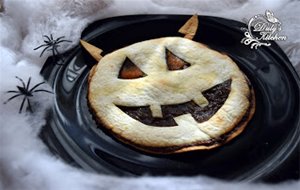 Tortitas Con Chocolate -diablo Halloween-
