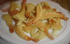 Langostinos En Tempura			