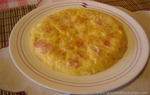 Tortilla De Jam&oacute;n Y Queso			