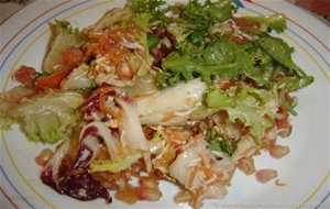 Ensalada De Granada, Tomate Y Zanahoria			