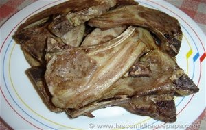 Costillas De Cordero Asadas