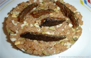 Tartar De Salm&oacute;n Ahumado			