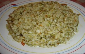 Arroz Con Alcachofas Y Pimientos