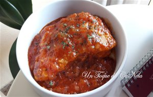 Lomo De Bacalao Fresco Con Tomate
