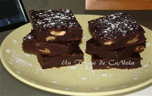 Brownie De Chocolate Sin Gluten  Y Canela 
