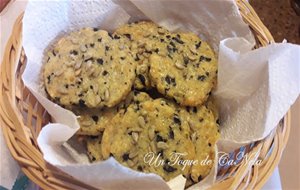 Galletas De Aceitunas Y Orégano
