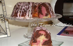 Neapolitan Bundt Cake
