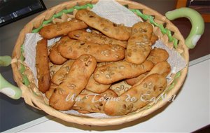 Rosquilletas De Aceite Con Pipas De Girasol
