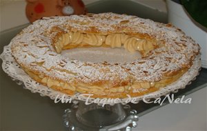 Paris - Brest Con Praliné De Cacahuetes
