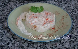 Bacalao A La Portuguesa  "bacalhau À Portuguesa"
