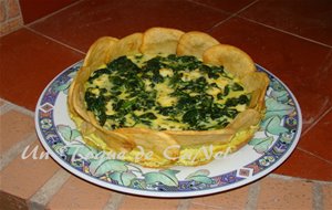 Pastel De Espinacas Y Patatas
