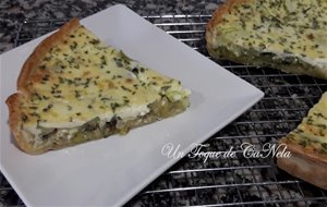 Quiche De Puerro, Cebolla Y Calabacín
