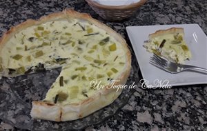 Quiche De Puerro Y Cebolla
