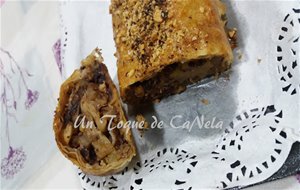 Apfelstrudel De Manzana Y Chocolate (con Masa Filo)
