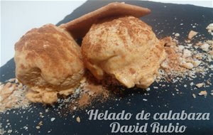 Helado De Calabaza
