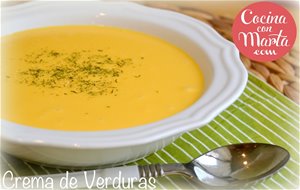 Crema De Verduras
