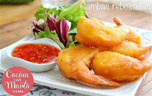 Gambas Rebozadas (sin Huevo, Sin Leche)
