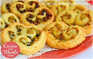 Palmeritas Saladas De Hojaldre
