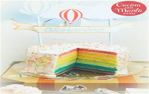 Tarta Arcoiris
