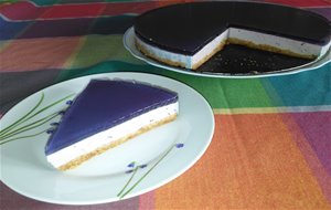 Tarta De Queso Con Arándanos
